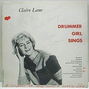 レコード画像：CLAIRE LANE / Drummer Girl Sings