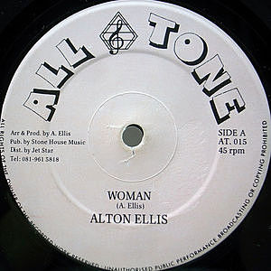 レコード画像：ALTON ELLIS / Woman
