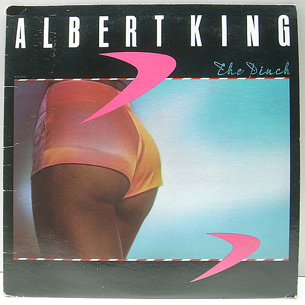 レコードメイン画像：ANN PEEBLESカヴァー！USオリジナル ALBERT KING The Pinch ('77 Stax) Oh, Pretty Woman, I Can't Stand The Rain 他 アルバート・キング