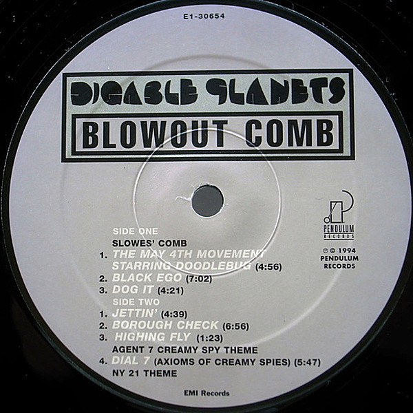 Digable Planets – Blowout Comb – 2 x Vinyl (Blue & Yellow