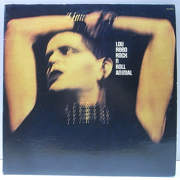 レコードメイン画像：美品 US 初期プレス ゲートフォールド仕様 LOU REED Rock N Roll Animal (RCA Victor) ルー・リードのソロ初となるライヴ・アルバム