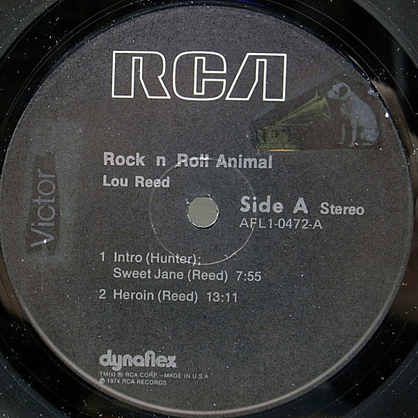 LOU REED / Rock N Roll Animal (LP) / RCA Victor | WAXPEND