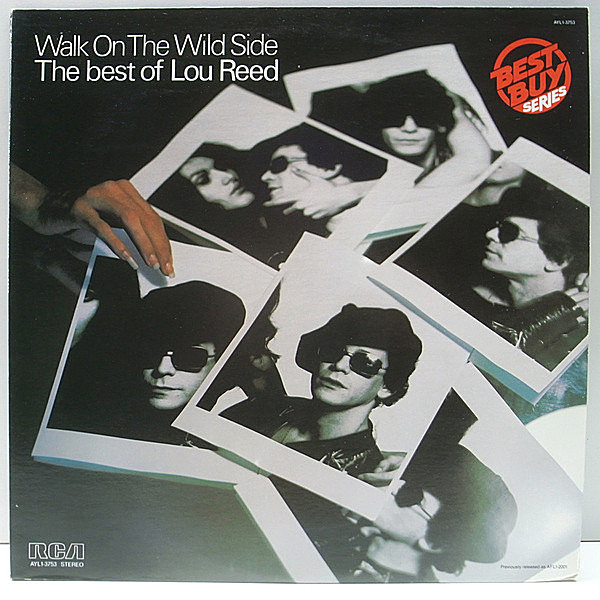 レコードメイン画像：美品 US 初期プレス LOU REED Walk On The Wild Side - The Best Of Lou Reed (RCA Victor) ルー・リードを代表する名曲満載 ベスト盤！
