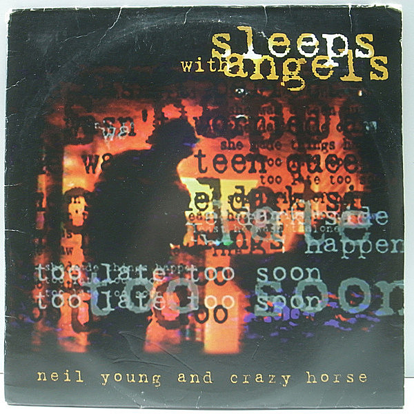 レコードメイン画像：激レア 2LP USオリジナル NEIL YOUNG & CRAZY HORSE Sleeps With Angels (Reprise 1-45749) '94年 稀少アナログ カート・コバーン 鎮魂歌