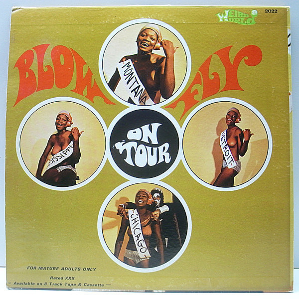 BLOWFLY / On Tour (LP) / Weird World | WAXPEND RECORDS