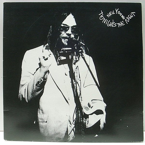 レコードメイン画像：美盤!良好品! 珍・茶ラベル US 初期プレス NEIL YOUNG Tonight's The Night (Reprise MS 2221) インサート＆インナー付き 今宵その夜 LP