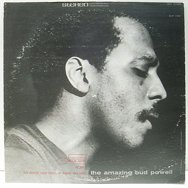 レコードメイン画像：美盤!! 初期プレス 青白ラベル BUD POWELL The Amazing Volume 1 (Blue Note BST 81503) バド・パウエルの絶頂期を捉えた傑作