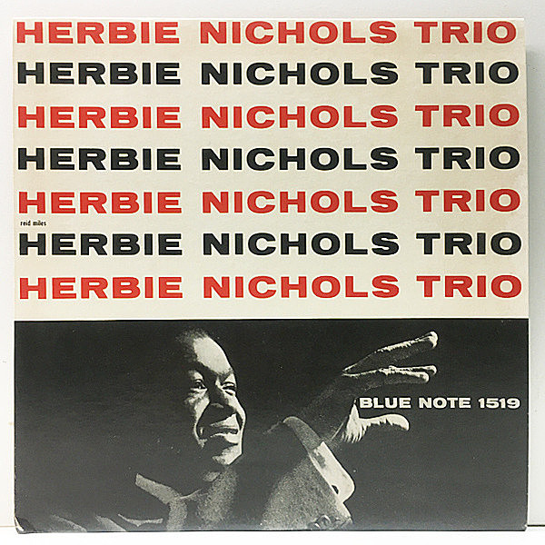 レコードメイン画像：米 MONO モノラル HERBIE NICHOLS TRIO (Blue Note BLP 1519) 初期プレス 青白ラベル ハービー・ニコルスの数少ない貴重なリーダー作