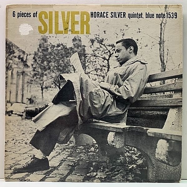 レコードメイン画像：厚FLAT 217g【R・INC無し 47WEST63rd 深溝】HORACE SILVER 6 Pieces Of Silver (Blue Note BLP 1539) 手書RVG 耳 Donald Byrd, Hank Mobley