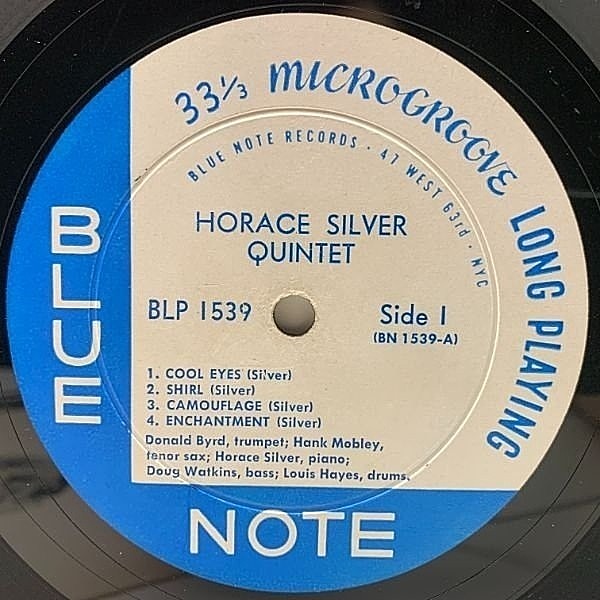 HORACE SILVER / 6 Pieces Of Silver (LP) / Blue Note