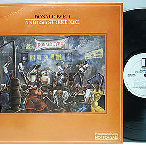 レコード画像：DONALD BYRD / 125TH STREET, N.Y.C. / Same