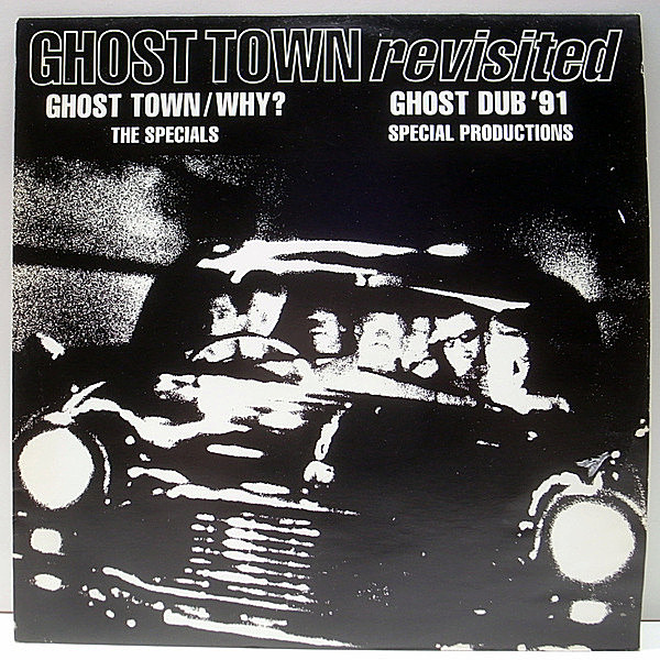レコードメイン画像：アルバム未収録 良品!! 12インチ UKオリジナル SPECIALS / SPECIAL PRODUCTIONS Ghost Town Revisited ('91 Two-Tone) Ghost Dub '91, Why?