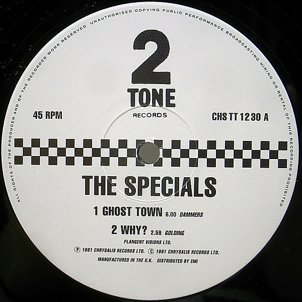 SPECIALS / SPECIAL PRODUCTIONS / Ghost Town Revisited (12