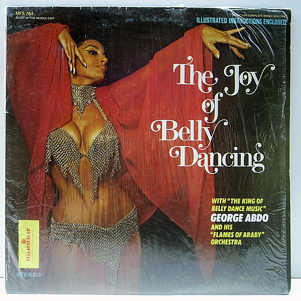 レコードメイン画像：【シュリンク・ブックレット付】良盤 USオリジナル GEORGE ABDO AND HIS FLAMES OF ARABY ORCHESTRA The Joy Of Belly Dancing ('75 Monito