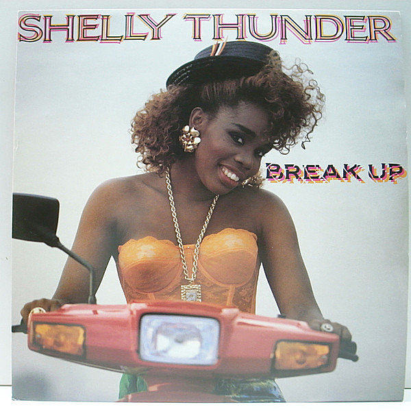 レコードメイン画像：極美品!! 12インチ UKオリジナル SHELLY THUNDER Break Up / Kuff '89 ('89 Mango) ADMIRAL BAILEY 同オケ DANCEHALL CLASSICS DUB 収録