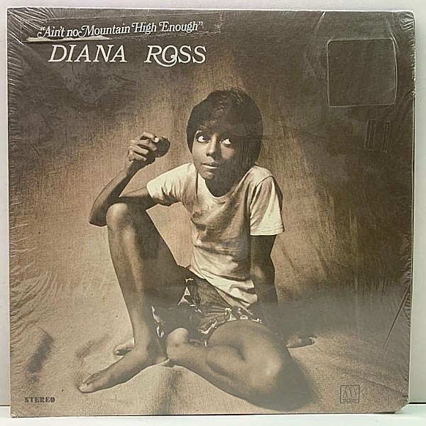 レコードメイン画像：ハイプシール残!シュリンク良好! 初版 MS規格 USオリジナル DIANA ROSS ダイアナ・ロス 1st (Motown) Ain't No Mountain High Enough ほか