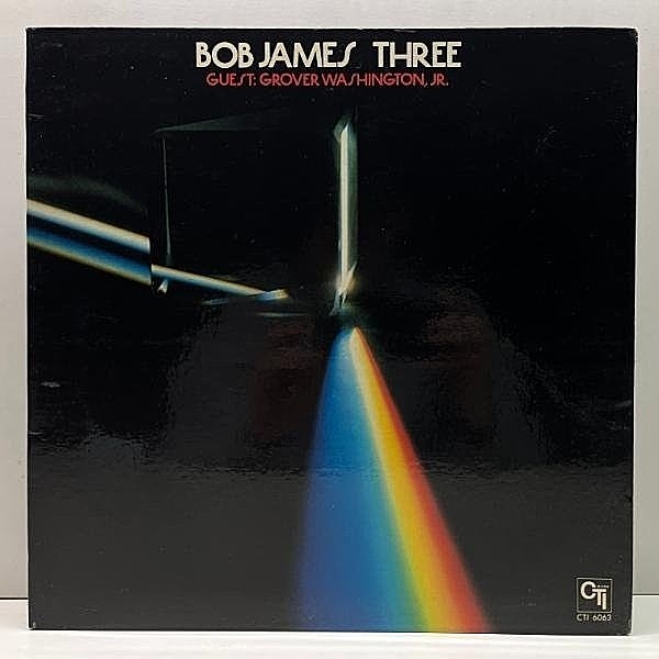 レコードメイン画像：Cut無し!美品! VANGELDER刻印 GFコート USオリジナル BOB JAMES Three ('76 CTI) JAZZY JEFF & FRESH PRINCE サンプリング SAMPLING ネタ
