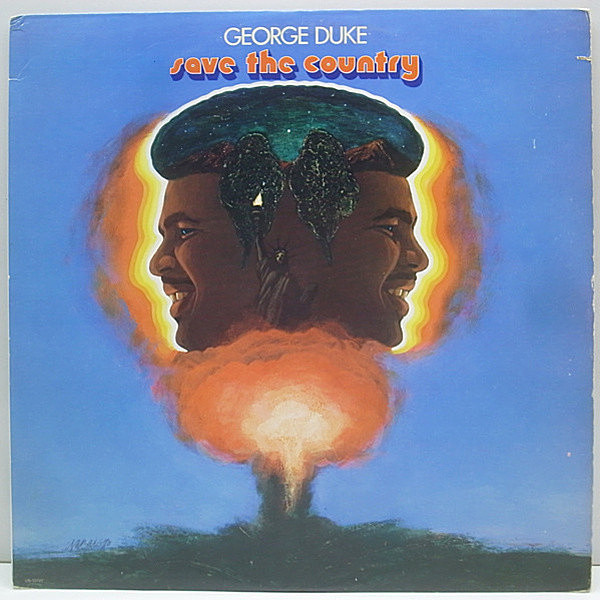 レコードメイン画像：デビュー 良品!! GEORGE DUKE Save The Country / PACIFIC JAZZ
