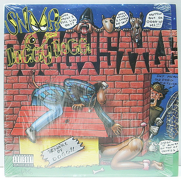 レコードメイン画像：激レア シュリンク極美品!! USオリジナル SNOOP DOGGY DOGG Doggystyle ('93 Death Row) Gin And Juice, Aint No Fun, Doggy Dogg World 他