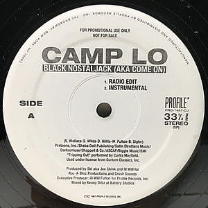 レコード画像：CAMP LO / Black Nostaljack (Aka Come On)