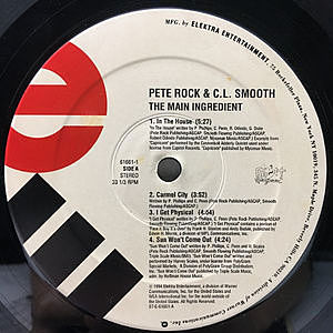 PETE ROCK & C.L.SMOOTH / The Main Ingredient (LP) / Elektra