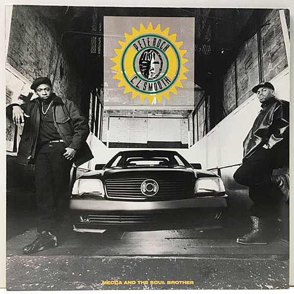 レコードメイン画像：美品!! 2Lp UKオリジナル PETE ROCK & C.L.SMOOTH Mecca And The Soul Brother／1st ('92 Elektra) T.R.OY., Lots Of Lovin ほか