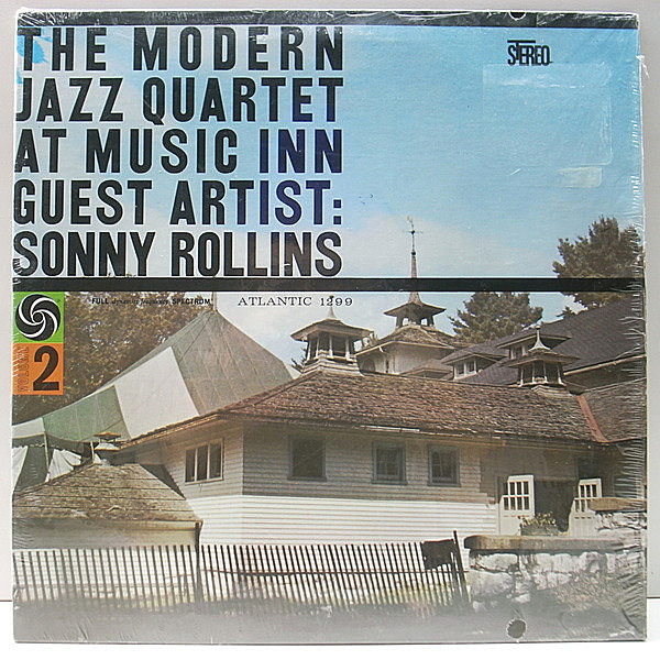 レコードメイン画像：シュリンク美品!! MODERN JAZZ QUARTET With SONNY ROLLINS At Music Inn (Atlantic 1299) '58年ライヴ US 70'sプレス LP