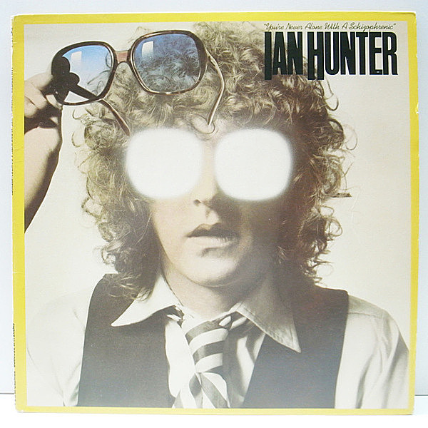 レコードメイン画像：良品!! STERLING刻印 USオリジナル IAN HUNTER You're Never Alone With A Schizophrenic ('79 Chrysalis) JOHN CALE参加 Bastard 収録 LP