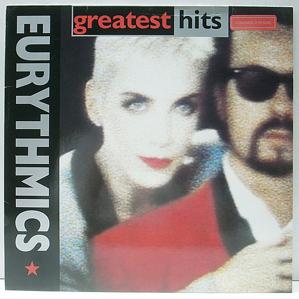 レコードメイン画像：ARETHA FRANKLIN参加 美品!! UKオリジナル EURYTHMICS Greatest Hits ('91 RCA) Sweet Dreams, There Must Be An Angel 他 ベストアルバム