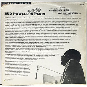 BUD POWELL / Bud Powell In Paris (LP) / Reprise | WAXPEND RECORDS