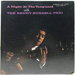 レコード画像：KENNY BURRELL / A Night At The Vanguard