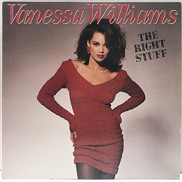 レコードメイン画像：良品!! USオリジナル VANESSA WILLIAMS The Right Stuff／1st ('88 Wing) 専用インナー完品 Dreamin', If You Really Love Him 他 SAMPLING