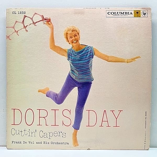 レコードメイン画像：良好盤!! MONO 初版 6eye 深溝 USオリジナル DORIS DAY Cuttin Capers ('58 Columbia CL 1232) ドリス・デイ 米 初回 モノラル