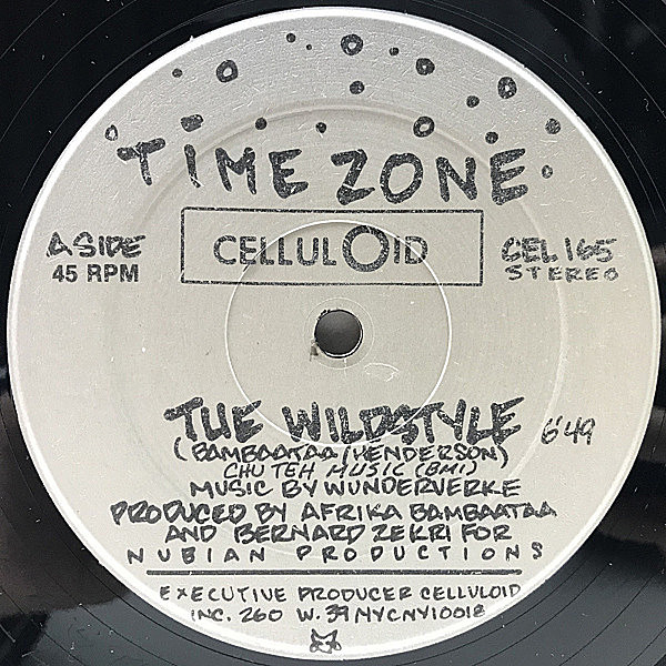 WILD STYLE レコード Wild Style [Original Soundtrack] (LP) | Underground Gallery