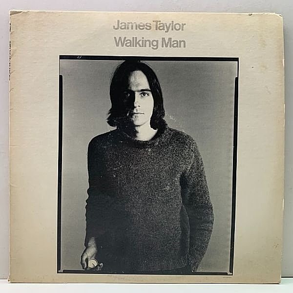 レコードメイン画像：初版 1マト W無マークし USオリジナル JAMES TAYLOR Walking Man ('74 Warner) GOODNITE NOW メッセージ刻印あり ジェームス・テイラー LP