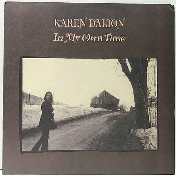 レコードメイン画像：極美盤!! KAREN DALTON In My Own Time [US REISSUE／Light In The Attic LITA 022] 米 女性フォーク・不朽の名作 カレン・ダルトン LP