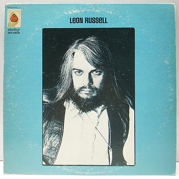 レコードメイン画像：美盤!! USオリジナル 未修正(黒塗りなし)Supermanラベル LEON RUSSELL Same／1st デビュー レオン・ラッセル 名曲 A Song For You ほか