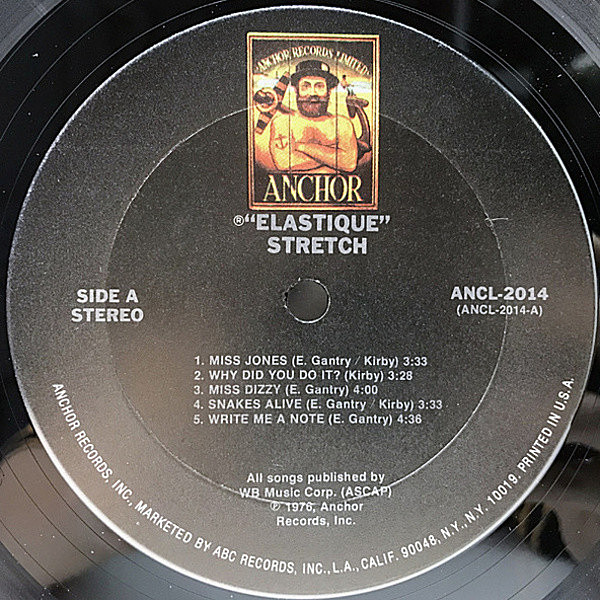 STRETCH / Elastique (LP) / Anchor | WAXPEND RECORDS