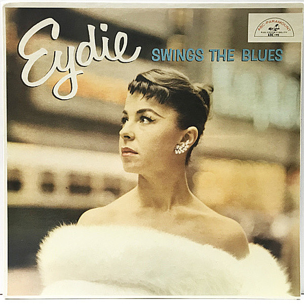 レコードメイン画像：良好品!! MONO 深溝 USオリジナル EYDIE GORME Eydie Swings The Blues ('57 ABC 192) Don Costaによる素敵なアレンジ／ブルージーな魅力