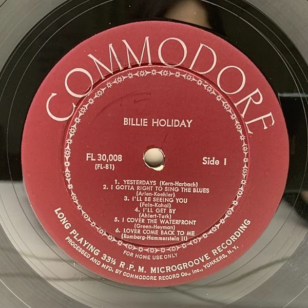 ビリー・ホリデイ集レコード7枚 BILLIE HOLIDAY / Twelve Of Her Greatest Interpretations