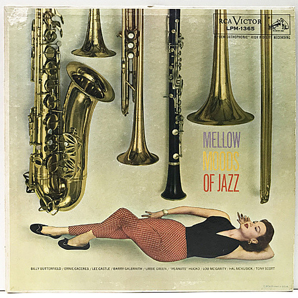 レコードメイン画像：【人気ソロイスト・コレでしか聴けない贅沢な録り下ろし】USオリジナル The Mellow Moods Of Jazz / Billy Butterfield, Hal McKusick ほか