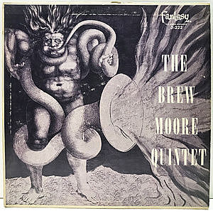 レコード画像：BREW MOORE / The Brew Moore Quartet And Quintet