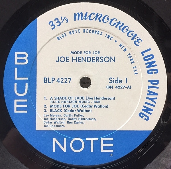 JOE HENDERSON / Mode For Joe (LP) / Blue Note | WAXPEND RECORDS