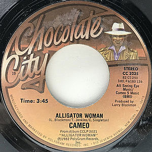 レコード画像：CAMEO / Alligator Woman