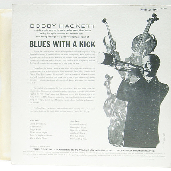 BOBBY HACKETT / Blues With A Kick (LP) / Capitol | WAXPEND