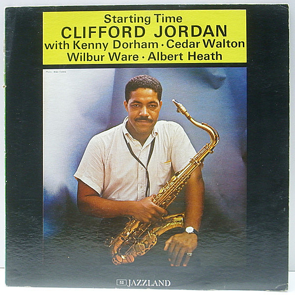 レコードメイン画像：美盤!! MONO BGP 橙ラベル USオリジナル CLIFFORD JORDAN Starting Time (Jazzland JLP 52) Kenny Dorham, Cedar Walton ほか