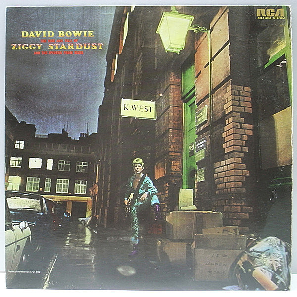 レコードメイン画像：米盤 USプレス DAVID BOWIE The Rise And Fall Of Ziggy Stardust And The Spiders From Mars デヴィッド・ボウイ／ジギー・スターダスト