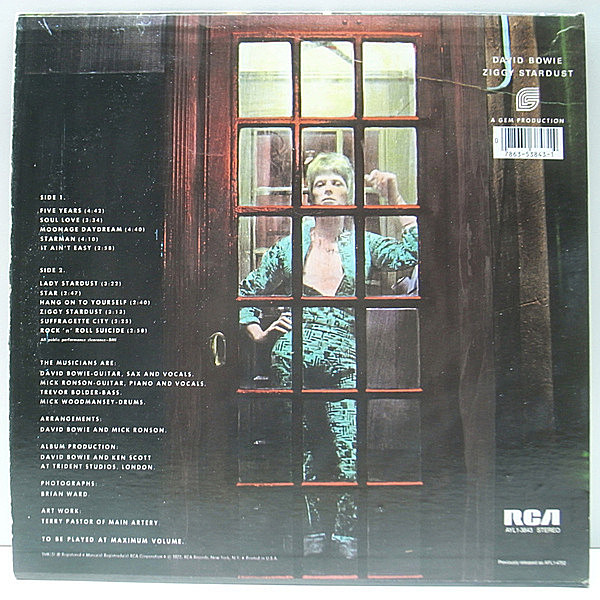 DAVID BOWIE: LADY STARDUST 7” レコード 日本 DAVID BOWIE: LADY STARDUST 7” レコード 日本