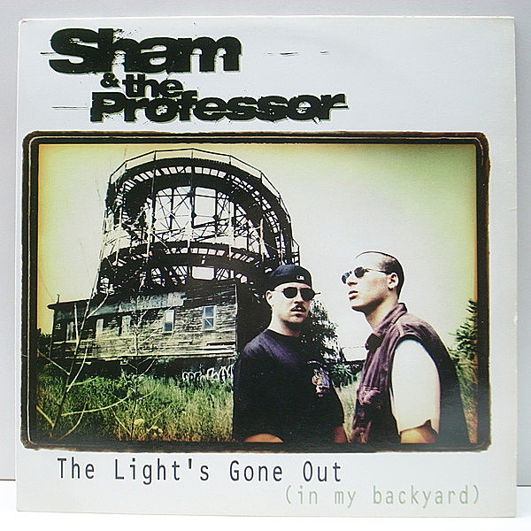 レコードメイン画像：美品!! 12インチ USオリジナル SHAM & THE PROFESSOR The Light's Gone Out In My Backyard ('94 Freeze) アルバム未収録／Watch Out ほか