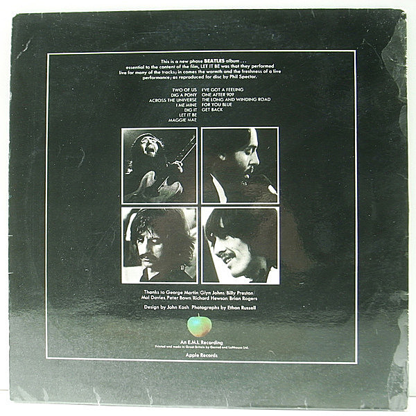 THE BEATLES / LET IT BE / レコード 国内最終プレス THE BEATLES / LET IT BE / レコード 国内最終プレス